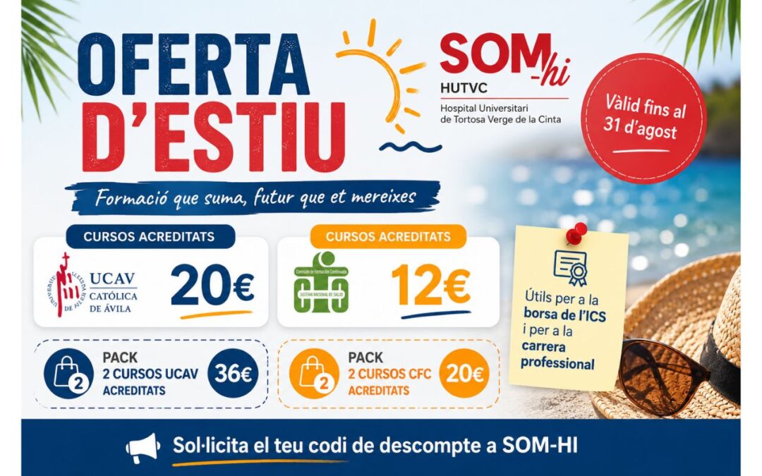 Oferta cursos d'estiu